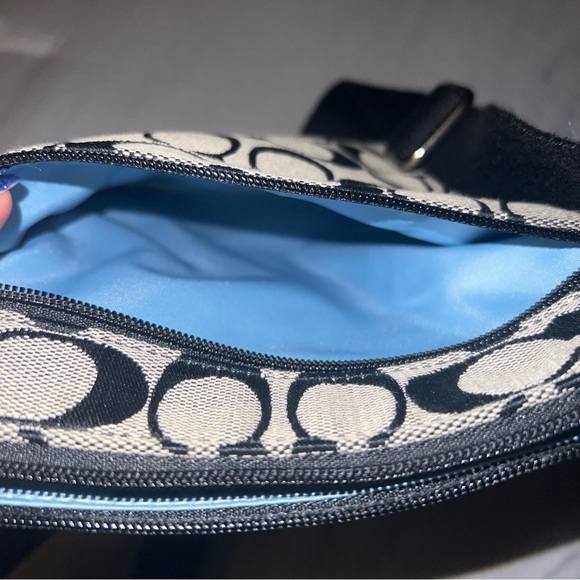 Coach Black and Gray Crossbody Bag - Picture 8 of 9